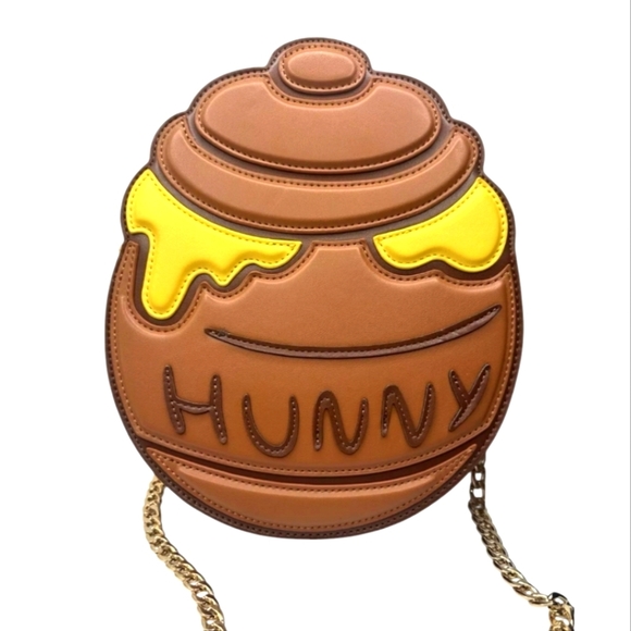 ✨️🍯 NWT Disney Skinnydip London Winnie The Pooh Honey Pot Purse  ✨️🍯 - Picture 1 of 5